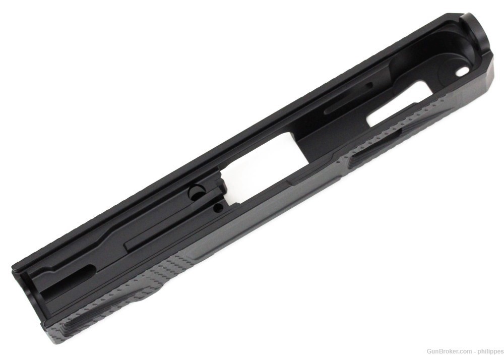Zaffiri Precision Serpent Slide for Glock 19 Gen3 Graphite Black Cerakote-img-3