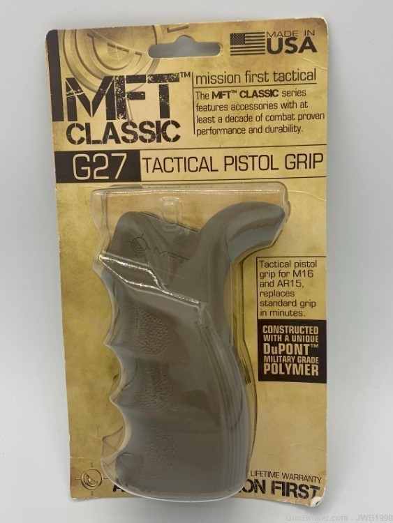 MFT G27 TACTICAL PISTOL GRIP FOR M16 AND AR15 / SDE-img-0