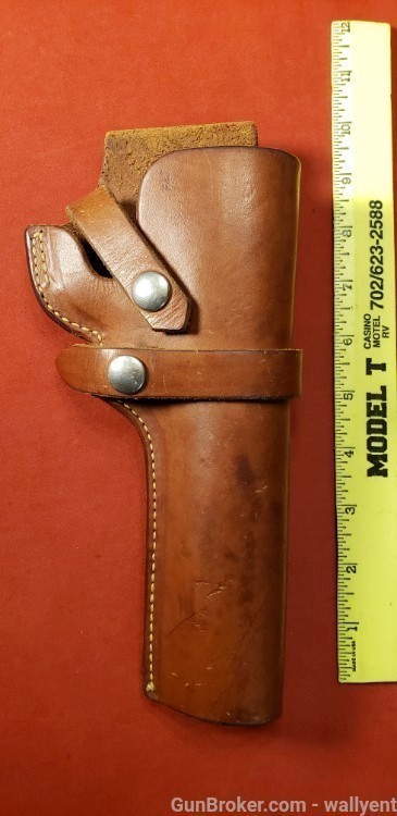 Lawrence 24 Leather Holster 579 RH Revolver Quality Made Portland Oregon -img-0