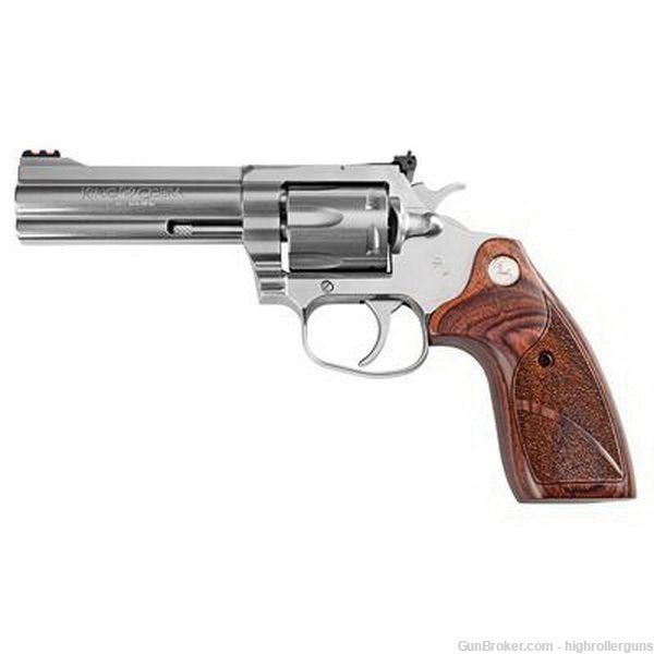 NEW Colt King Cobra Target 4.25" .357 Mag Stainless/Wood - KCOBRA-SB4TS-img-0