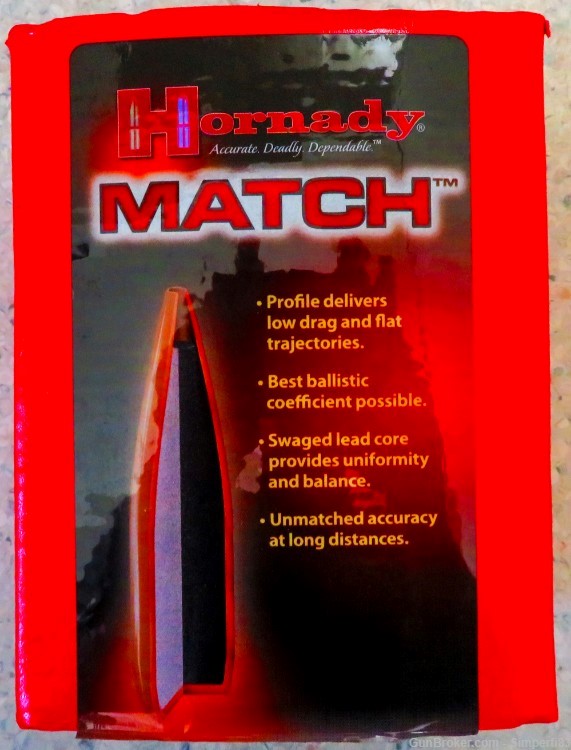 Hornady  6.5mm 140 gr BTHP Match Open Box 450/500 Remaining-img-3