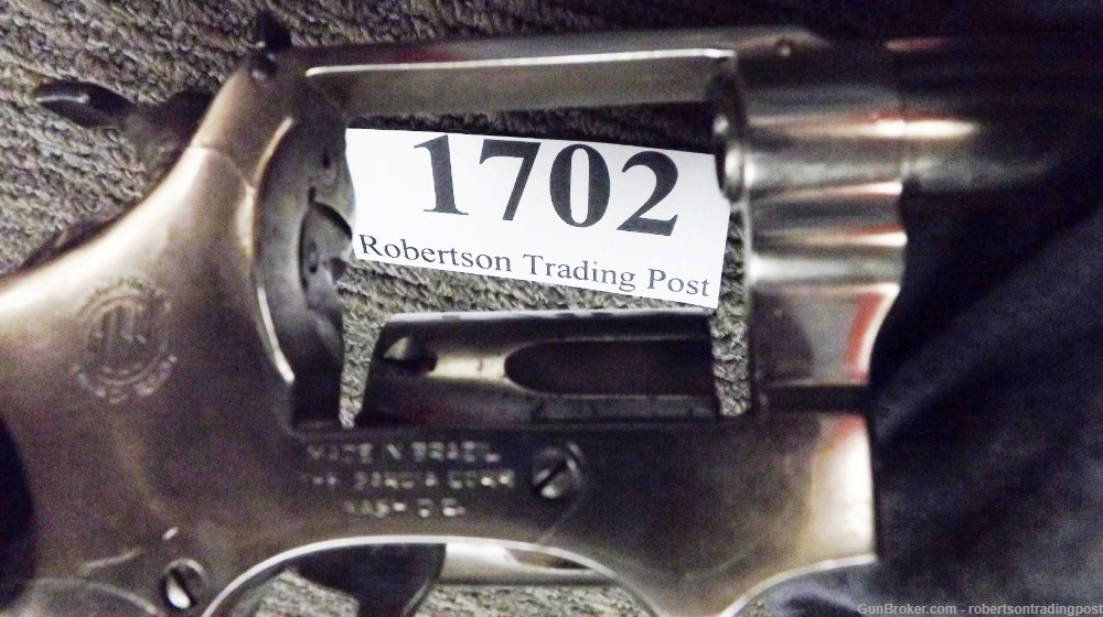 Rossi F.I. .38 Revolver 68 Nickel 3” Wood Grips Blade Sight VG-Exc CA C&R -img-6