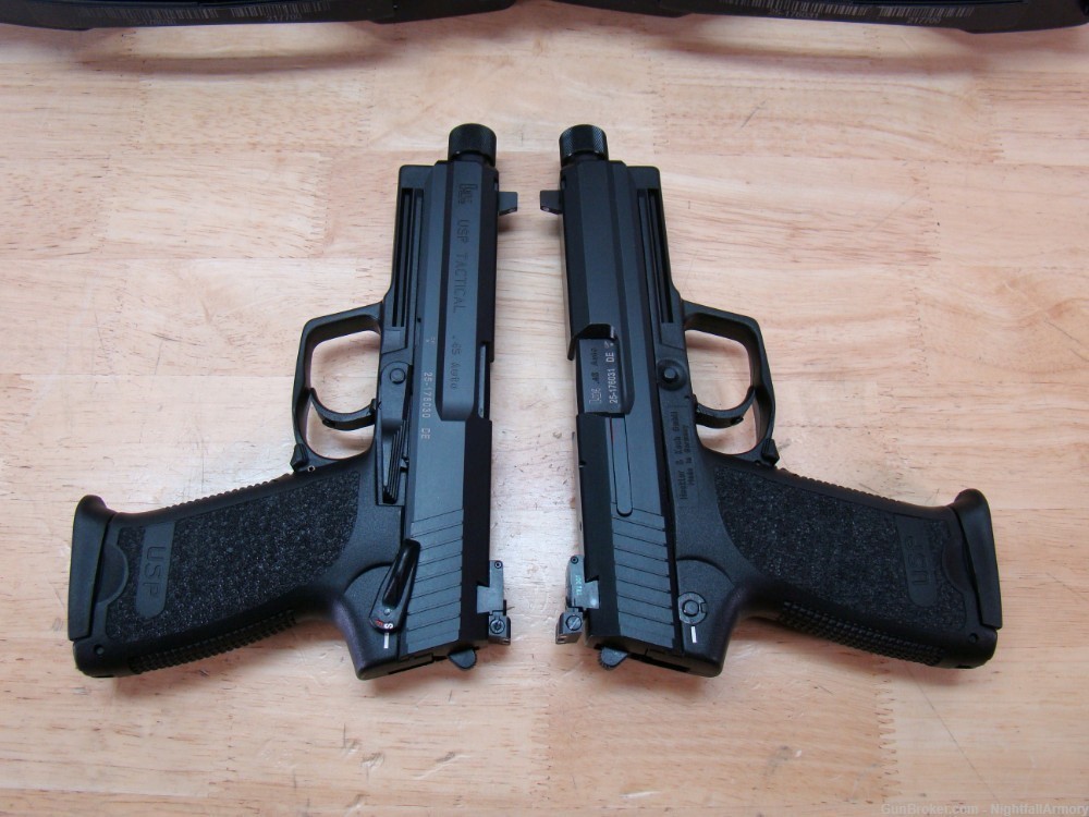 Pair of HK USP-45 Tactical V1 .45ACP Pistols, H&K consec serial #'s USP 45-img-23