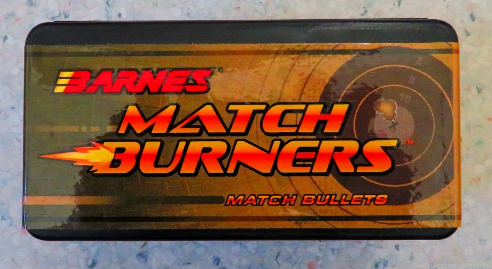 Barnes 6.5 (.264) 10 box Lot of 140 gr BT Match Burner Bullets -img-0