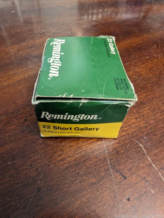 .22 Short Gallery Rounds Full Box of 250 Remington mfg-img-0