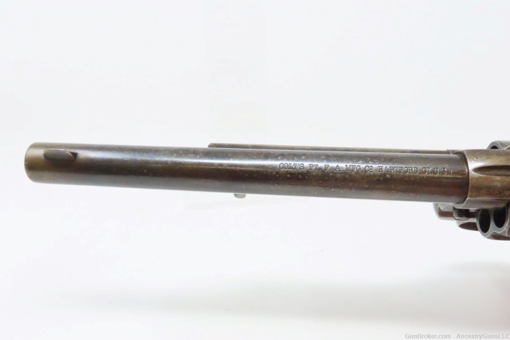 c1886 COLT FRONTIER SIX-SHOOTER Model 1878 .44-40 WCF Revolver Antique-img-8