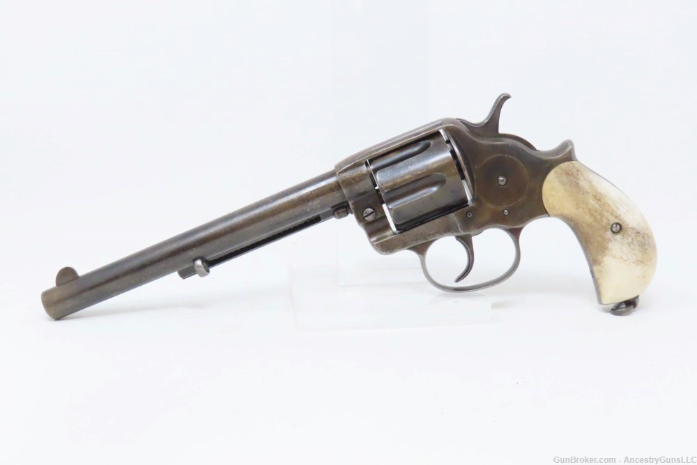 c1886 COLT FRONTIER SIX-SHOOTER Model 1878 .44-40 WCF Revolver Antique-img-1