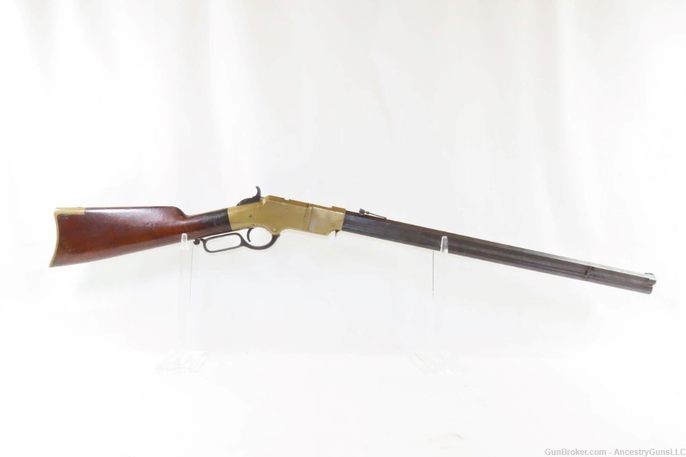 1863 NEW HAVEN ARMS HENRY Lever Action Rifle .44 CIVIL WAR Antique-img-12