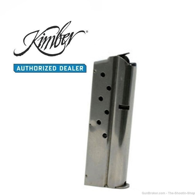 Kimber Model 1911 Pistol Magazine 9MM 8RD Mag Stainless NEW Compact SST-img-4