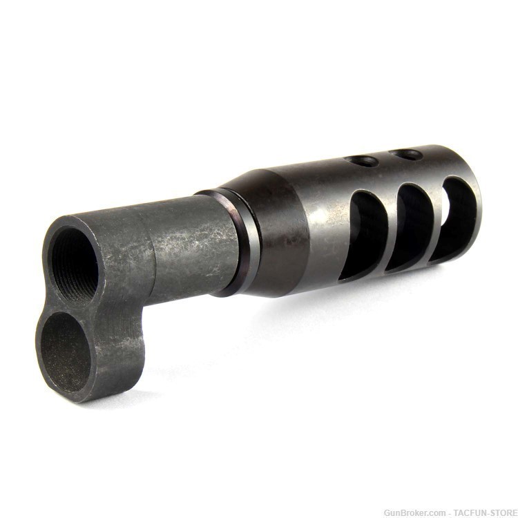 TACFUN M1 Garand Muzzle Brake 5/8x24 Thread Steel-img-2