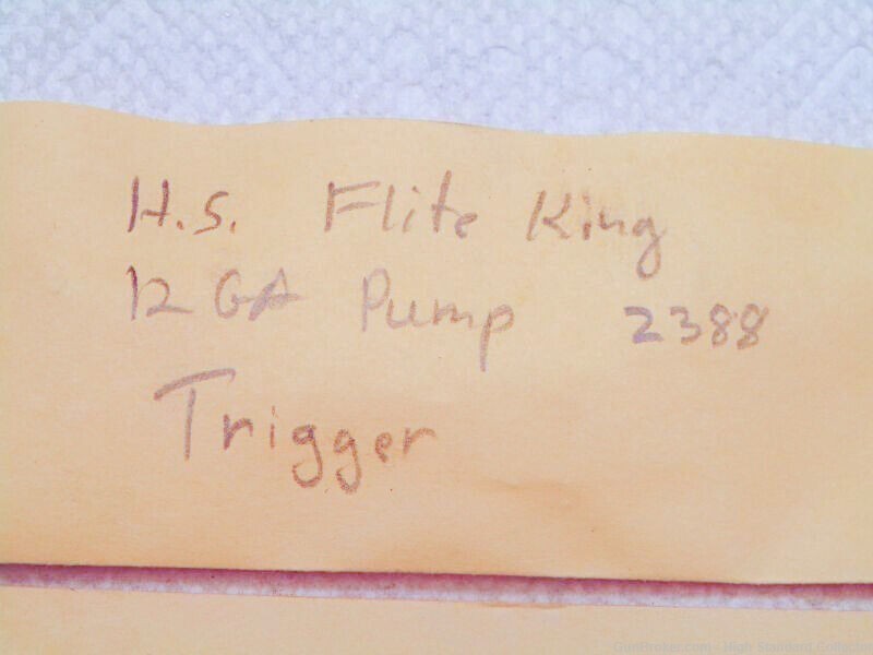 High Standard Flite King 12ga Pump Trigger E9 *ONE PART*-img-1
