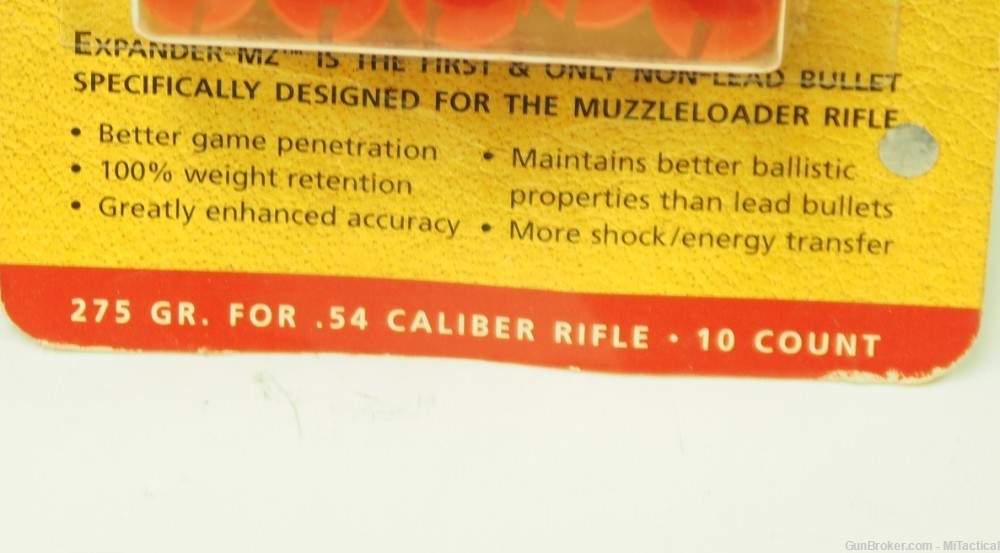 Barnes Muzzleloader Bullets .54 Cal. 275 gr. Expand-mz Bullets & Sabots -img-1