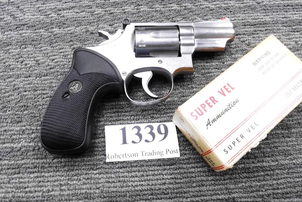 Smith & Wesson .357 Magnum model 66-1 1981 2 1/2” Pinned Bangor Punta S&W -img-17