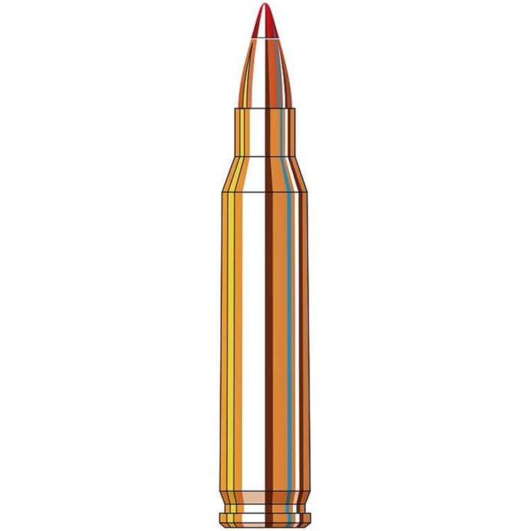 Hornady Varmint Express .223 Rem 55gr Ammunition w/V-MAX Bullets (20/Box)-img-0