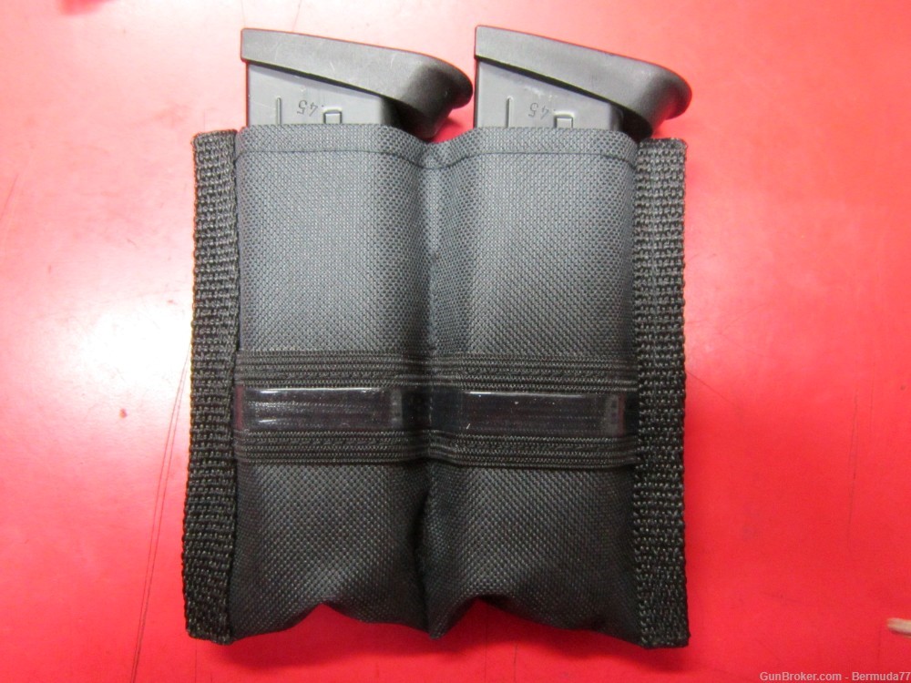 CCW Double Pistol Magazine Carrier, Holster for 2 mags IWB or In pocket-img-3
