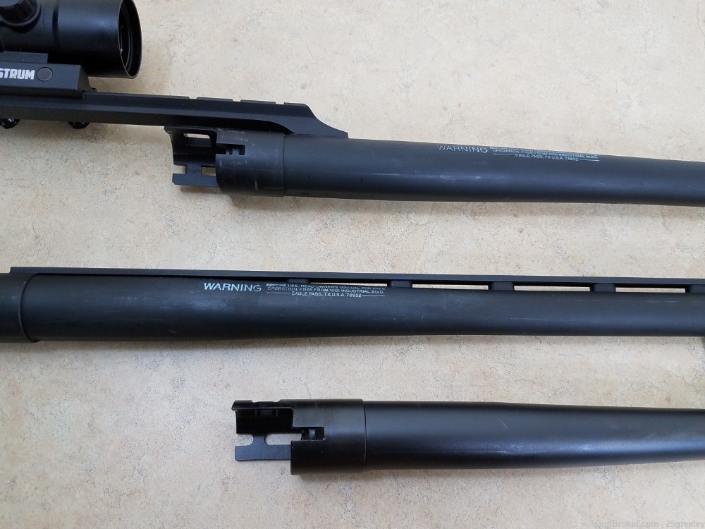 Mossberg 500 Pump Action 12ga Shotgun + 18” 24” 28” Barrels & Optics-img-8