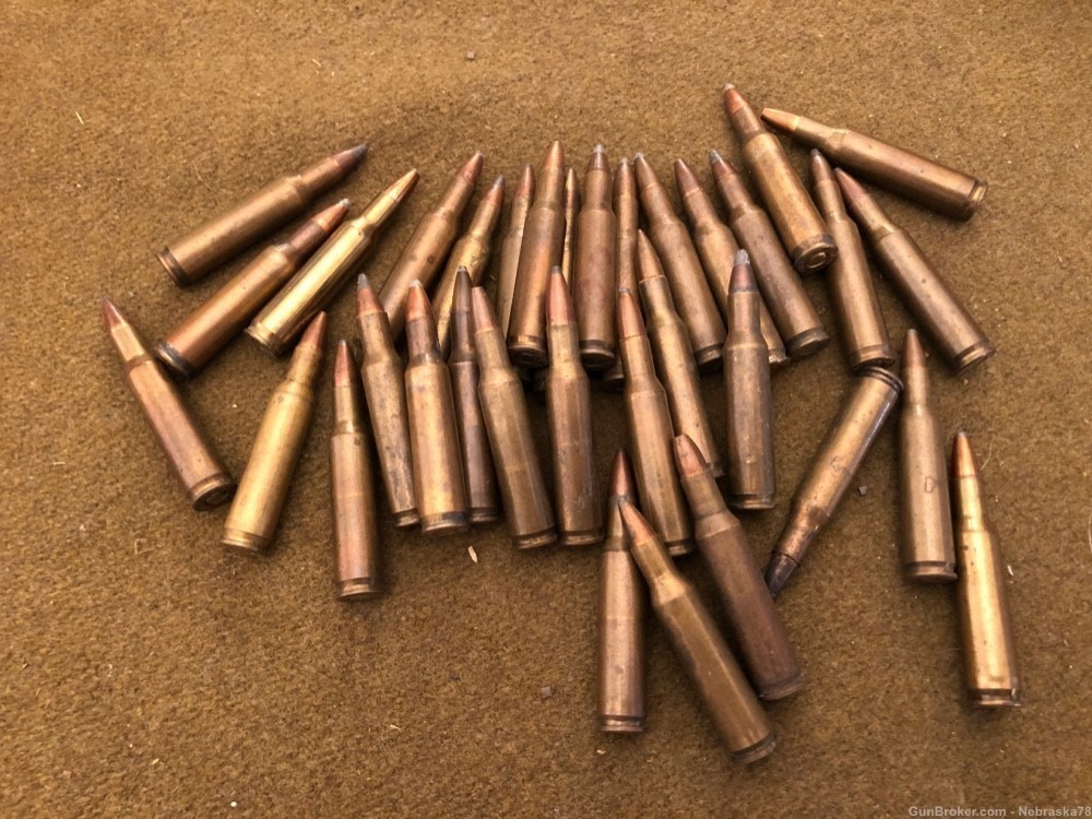 39 rounds mixed .222 Remington ammo Winchester Federal Savage Dominion etc-img-1