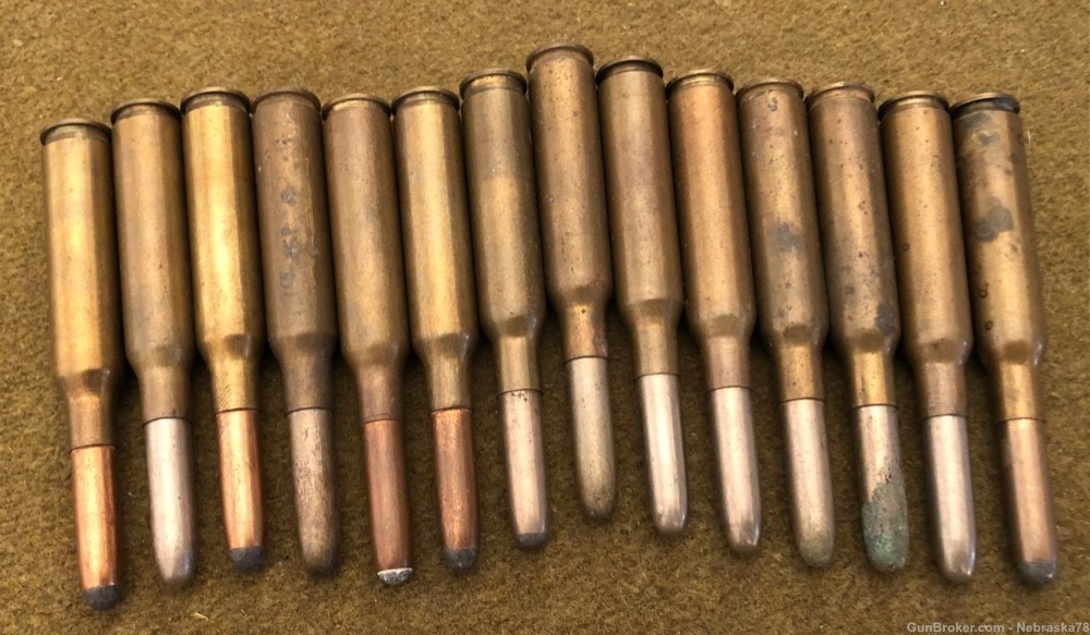 14 rounds 6.5x54 Mannlicher ammo surplus and commercial Western Rem-UMC-img-0