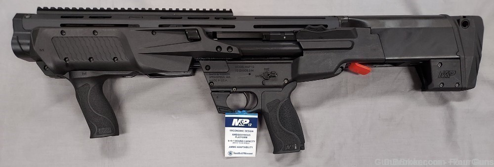 Smith & Wesson M&P12 Pump Action Shotgun 19" 14Rd 12Ga 12490 NO CC FEES-img-1