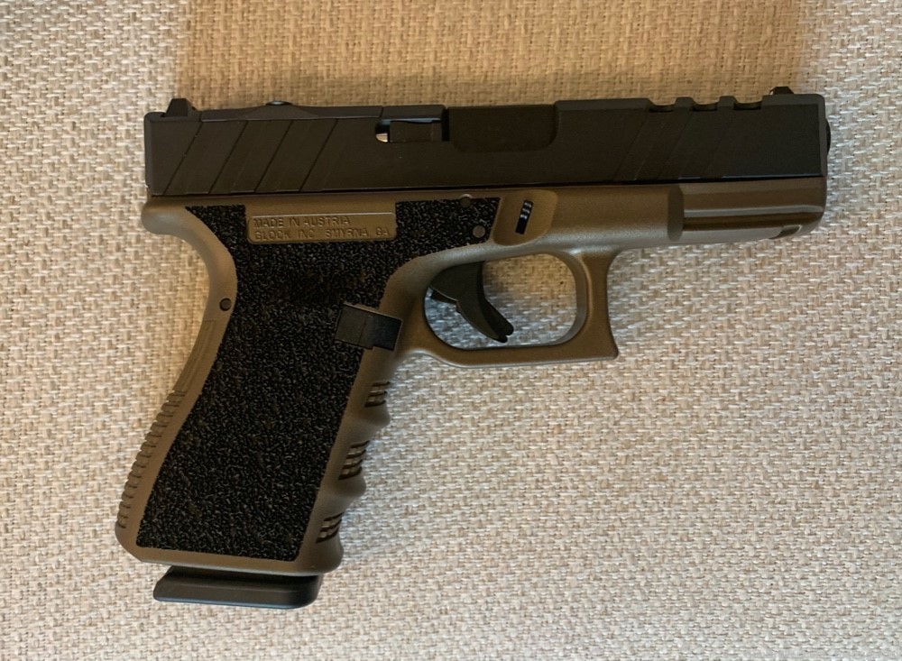 Glock 19 G3 Custom 9mm New Ported Slide Bronze/Black NO CC Fees Fast ship-img-2