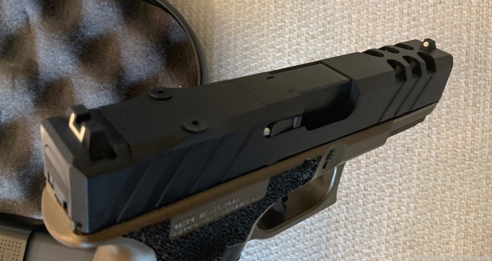 Glock 19 G3 Custom 9mm New Ported Slide Bronze/Black NO CC Fees Fast ship-img-3