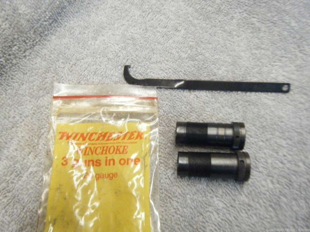 Winchester old style 20 gauge choke tube set w/ wrench-img-0