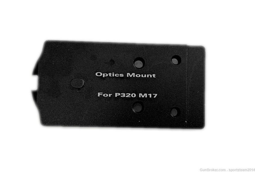 ADE RD3-009 Red Dot+Optic Mounting Plate for Sig Sauer P320-M17,M18,X5-Legi-img-2