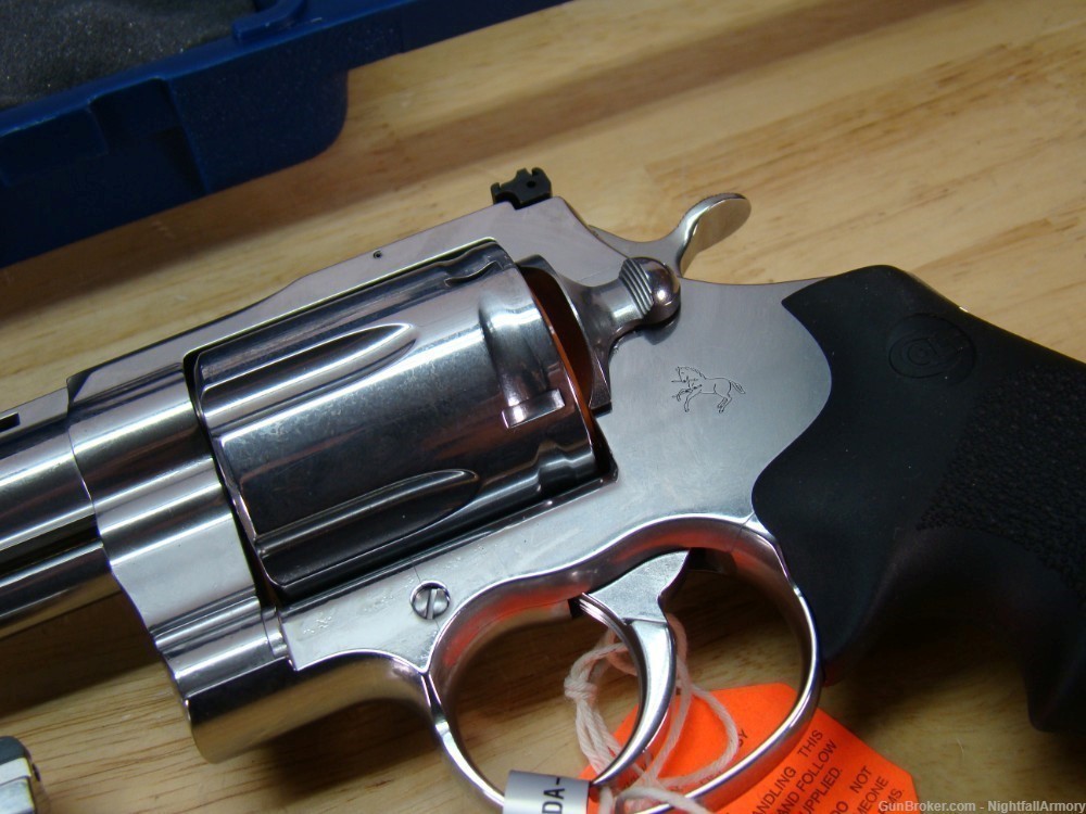 Pair of Colt Anaconda .44mag 8" Revolvers 6rd SS 44 MAG Snake Consecutive #-img-12