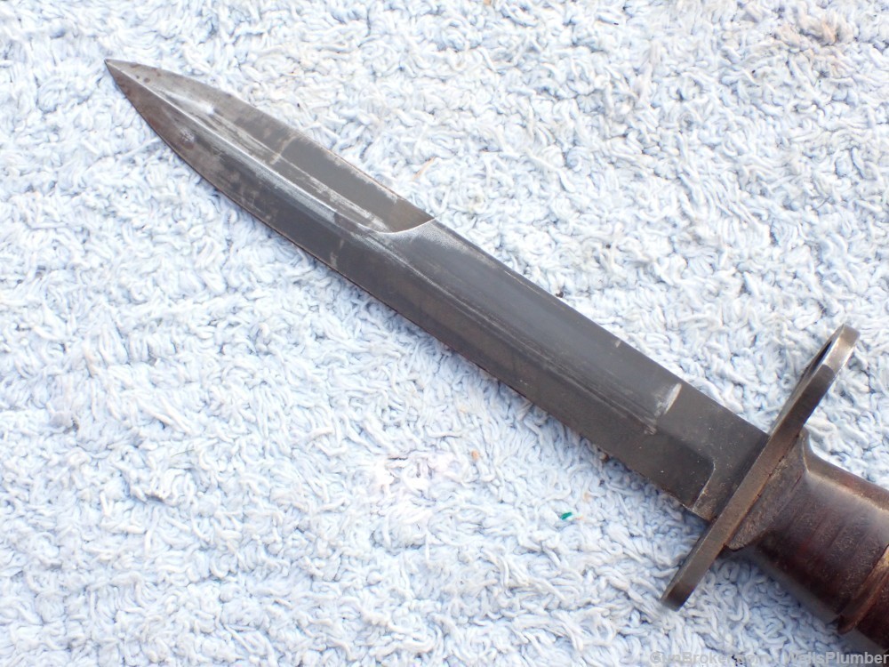 US WWII CASE M1 CARBINE M4 BAYONET WITH ORIGINAL M8A1 SCABBARD-img-21