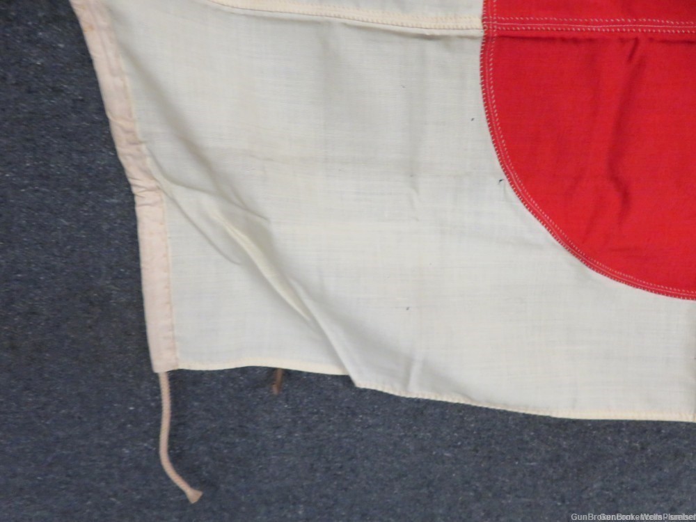 JAPANESE WWII MEATBALL FLAG PRE-1945 ORIGINAL EXCELLENT CONDITION-img-7