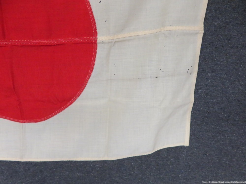 JAPANESE WWII MEATBALL FLAG PRE-1945 ORIGINAL EXCELLENT CONDITION-img-3