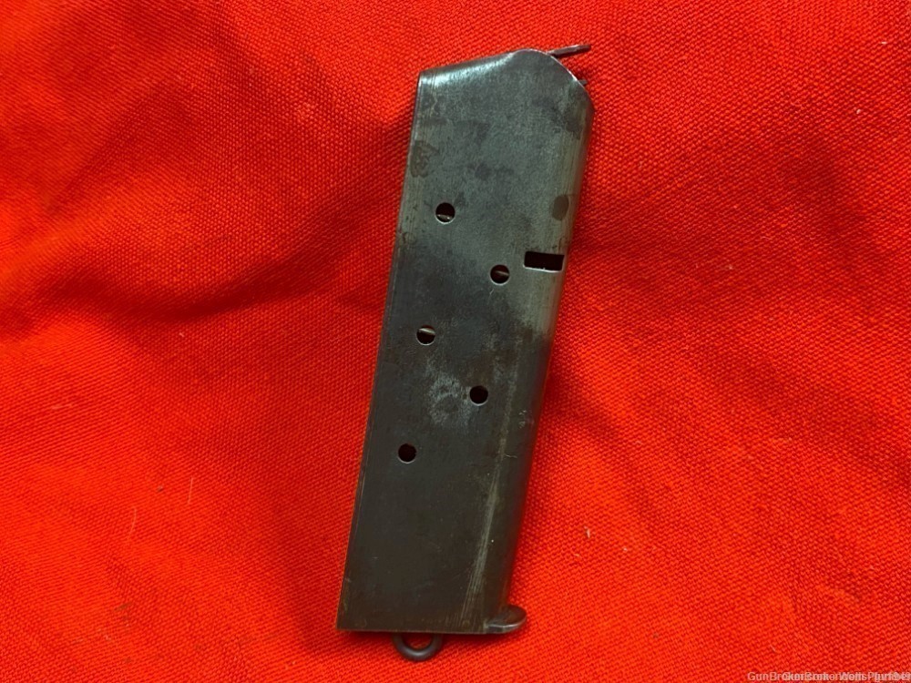WWI US ARMY COLT 1911 GOVERNMENT MODEL 45ACP TWO TONE LANYARD LOOP MAGAZINE-img-17