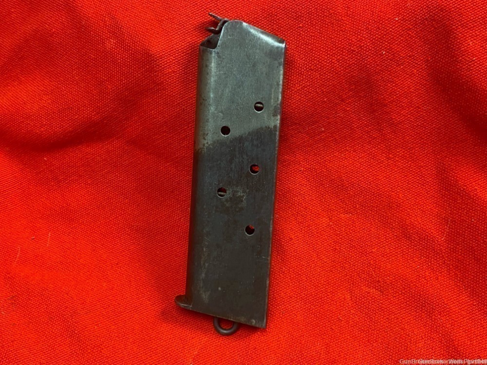 WWI US ARMY COLT 1911 GOVERNMENT MODEL 45ACP TWO TONE LANYARD LOOP MAGAZINE-img-18