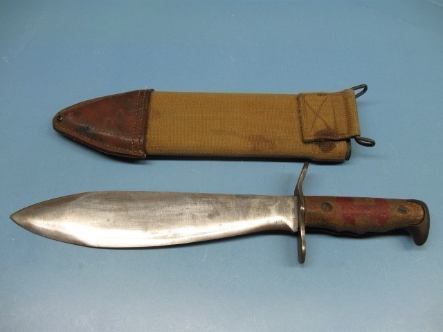 US MODEL 1917 BOLO WITH SCABBARD DATED 1918 PLUMB-img-1