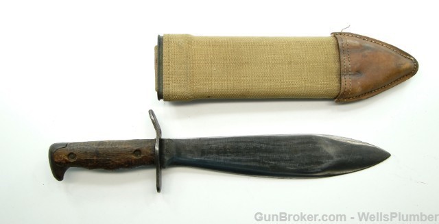 US MODEL 1917 BOLO WITH SCABBARD DATED 1918 PLUMB-img-4