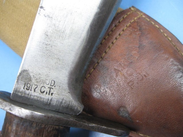 US MODEL 1917 BOLO WITH SCABBARD DATED 1918 PLUMB-img-2