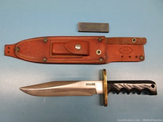 US VIETNAM RANDALL MODEL 14 FIGHTING KNIFE WITH ORIGINAL SCABBARD (MINT)-img-0