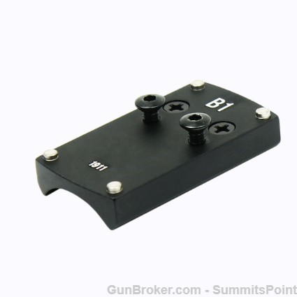 SP Pistol Mount Base Plate 4 Red Dot Sight Combo-img-1