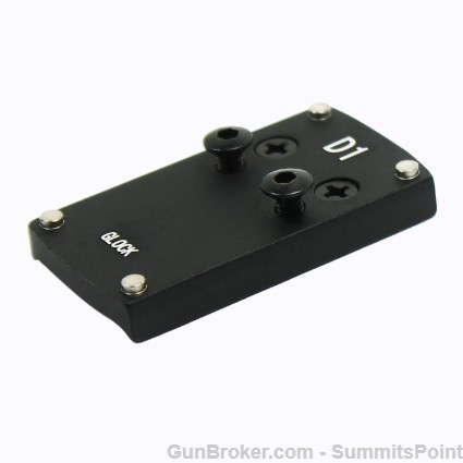 SP Pistol Mount Base Plate 4 Red Dot Sight Combo-img-2