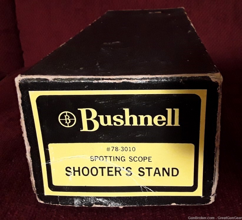 Vintage Bushnell Spotting Scope Shooter's Stand Empty Box Model#78-3010-img-0
