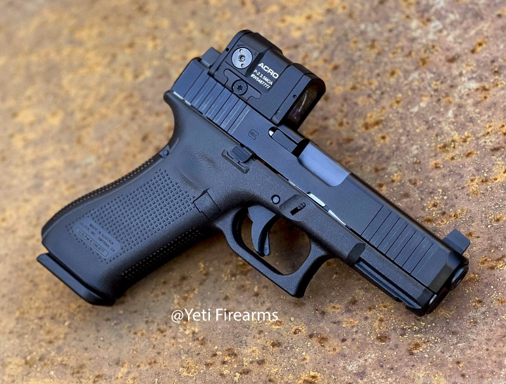 Glock 45 MOS 9mm Factory Aimpoint ACRO Cut No CC Fee 17rnd Mags ACRO-P2-img-0
