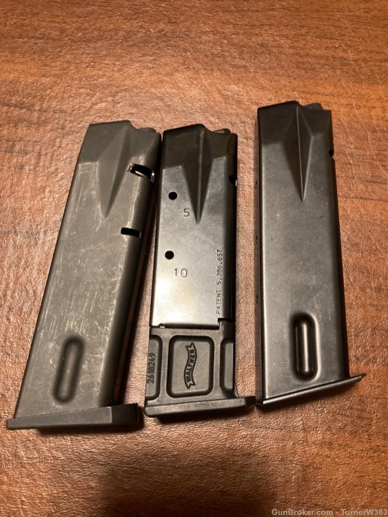 Walther P88 Magazine Lot of 3 15RD 10RD-img-0