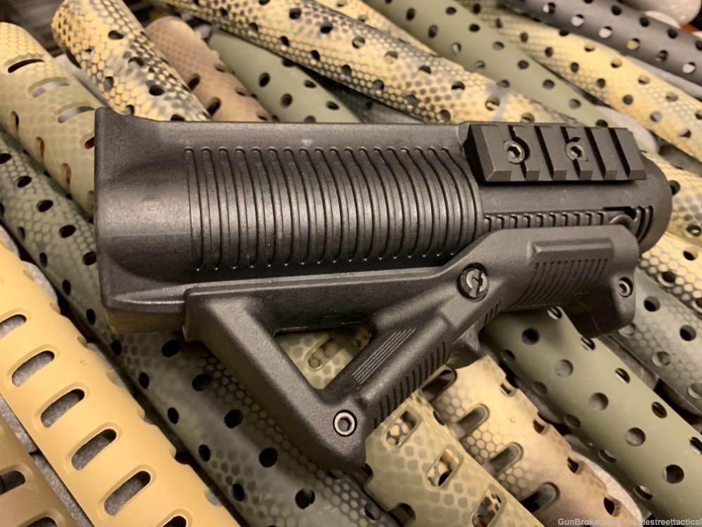 Remington 870 Forend + Magpul Angled Foregrip AFG Picatinny Side Rails-img-2