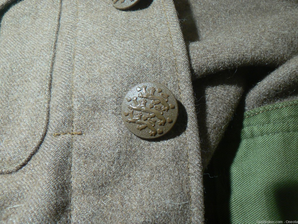 Rare WW2 Danish M/44 Pattern Battle Dress Uniform Wool Tunic-img-2