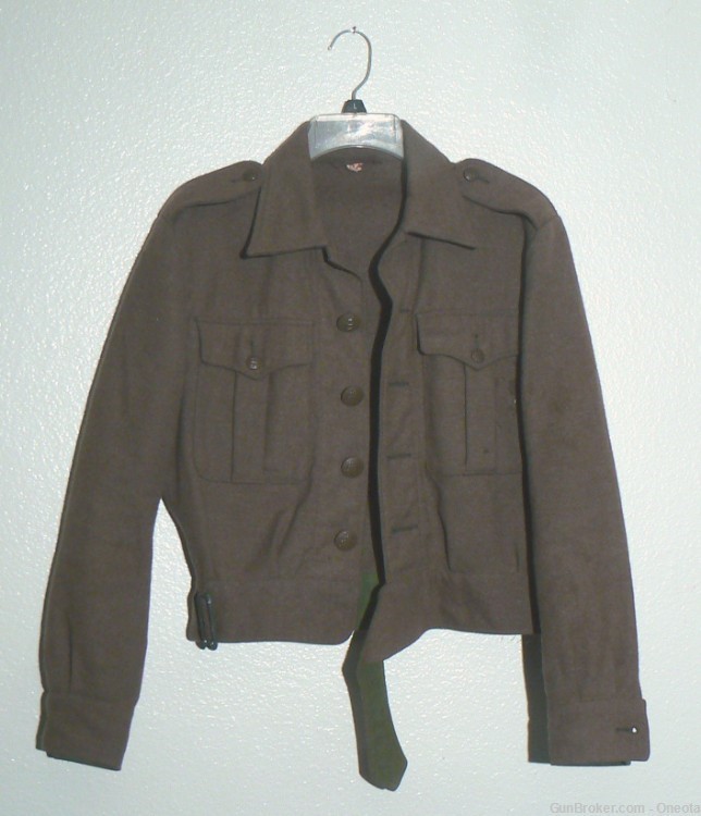 Rare WW2 Danish M/44 Pattern Battle Dress Uniform Wool Tunic-img-0