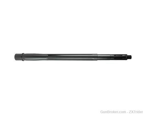 AR-10 18" 6.5 Creedmoor Black Nitride Heavy Profile Fluted Barrel 1:8 Twist-img-0