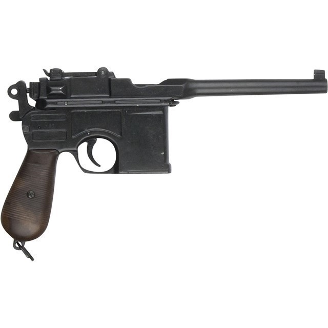 1896 Mauser Automatic Pistol W/ Lacquered Grips-img-1