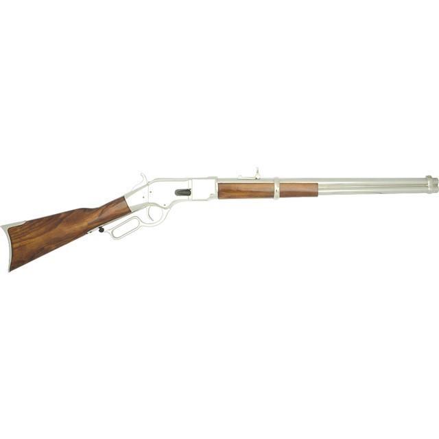 Winchester 1866 Repeating Rifle W/ Polished Nickel-img-0