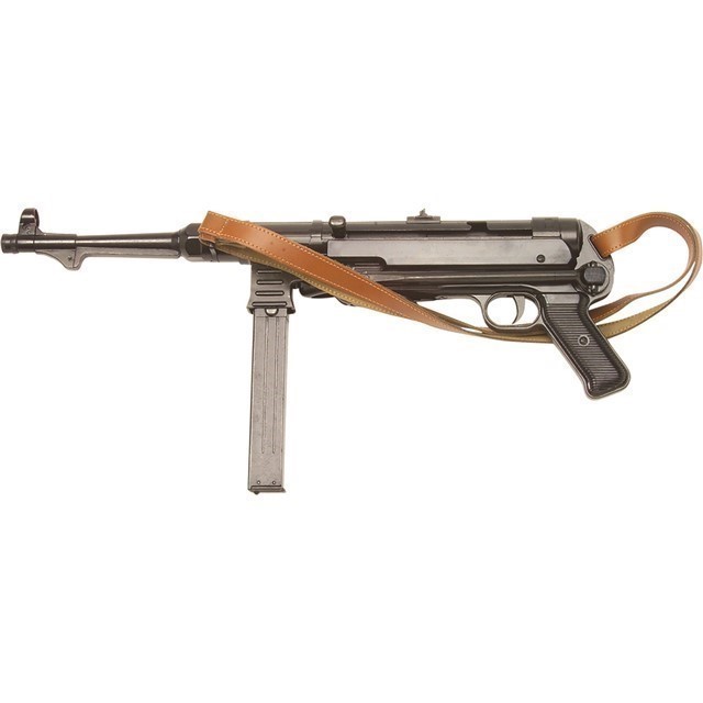 WWII German MP40 Submachine Gun w/ Sling-img-0