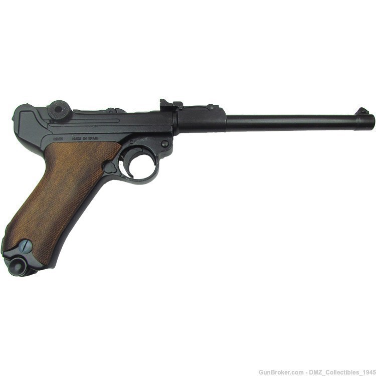 WW1 WW2 German Non Firing Repllica Luger Pistol Gun -img-0